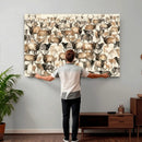 American Elk Wall Art Canvas Print - Abstract Deer Animal by MyGreatCanvas | Canvas Wall Art Prints | Photo Prints & Wall Decor