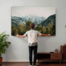 Mountain Forest Wall Art Canvas Print, Alpine Landscape by MyGreatCanvas | Canvas Wall Art Prints | Photo Prints & Wall Decor