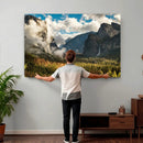 Yosemite Valley River Wall Art Canvas Print by MyGreatCanvas | Canvas Wall Art Prints | Photo Prints & Wall Decor