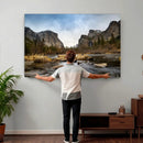 Yosemite Valley Mountain Landscape Wall Art Canvas Print, by MyGreatCanvas | Canvas Wall Art Prints | Photo Prints & Wall Decor
