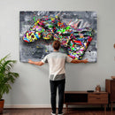 Graffiti Gaming Canvas Wall Art For Bedroom - Gaming Wall by MyGreatCanvas | Canvas Wall Art Prints | Photo Prints & Wall Decor