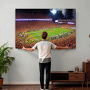 Clemson Football Stadium Wall Art Canvas Print, College by MyGreatCanvas | Canvas Wall Art Prints | Photo Prints & Wall Decor