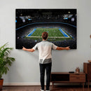 Detroit Lions Stadium Wall Art Canvas Print, Football Field by MyGreatCanvas | Canvas Wall Art Prints | Photo Prints & Wall Decor