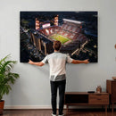 Oklahoma Memorial Stadium - Gaylord Memorial Stadium Wall by MyGreatCanvas | Canvas Wall Art Prints | Photo Prints & Wall Decor