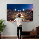 Oklahoma Sooners Memorial Stadium Wall Art Canvas Print, by MyGreatCanvas | Canvas Wall Art Prints | Photo Prints & Wall Decor