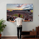 Donald W. Reynolds Razorback Stadium Wall Art Canvas Print – by MyGreatCanvas | Canvas Wall Art Prints | Photo Prints & Wall Decor