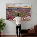 Donald W. Reynolds Razorback Stadium Wall Art Canvas Print – by MyGreatCanvas | Canvas Wall Art Prints | Photo Prints & Wall Decor