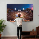 Oklahoma Memorial Stadium Wall Art Canvas Print – Oklahoma by MyGreatCanvas | Canvas Wall Art Prints | Photo Prints & Wall Decor