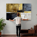 Gold Navy Abstract Wall Art Canvas Print, Modern Luxury by MyGreatCanvas | Canvas Wall Art Prints | Photo Prints & Wall Decor
