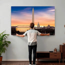 Washington DC Skyline Wall Art Canvas Print – Lincoln by MyGreatCanvas | Canvas Wall Art Prints | Photo Prints & Wall Decor