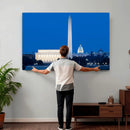 Washington DC Skyline Wall Art Canvas Print – Lincoln by MyGreatCanvas | Canvas Wall Art Prints | Photo Prints & Wall Decor