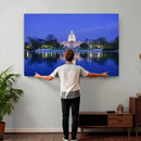 Washington White House Skyline Wall Art Canvas Print – by MyGreatCanvas | Canvas Wall Art Prints | Photo Prints & Wall Decor
