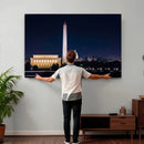 Washington White House Skyline Wall Art Canvas Print – by MyGreatCanvas | Canvas Wall Art Prints | Photo Prints & Wall Decor