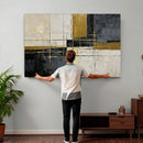 Abstract Gold and Black Wall Art Canvas Print – Modern by MyGreatCanvas | Canvas Wall Art Prints | Photo Prints & Wall Decor