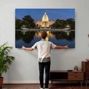 US Capitol Building Wall Art Canvas Print – Washington DC by MyGreatCanvas | Canvas Wall Art Prints | Photo Prints & Wall Decor