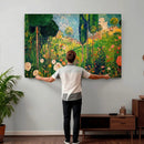 Gustav Klimt Boho Mountain Landscape Large Wall Art, by MyGreatCanvas | Canvas Wall Art Prints | Photo Prints & Wall Decor
