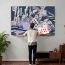 Playing Cards Canvas Wall Art | Casino Game Room Decor, by MyGreatCanvas | Canvas Wall Art Prints | Photo Prints & Wall Decor