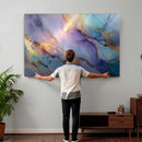 Colorful Abstract Canvas Wall Art Print, Vibrant Popup Color Art Print