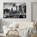 Black and White Atlanta Wall Art Canvas Print by MyGreatCanvas | Canvas Wall Art Prints | Photo Prints & Wall Decor