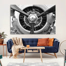 Vintage Airplane Wall Art Canvas Print by MyGreatCanvas | Canvas Wall Art Prints | Photo Prints & Wall Decor
