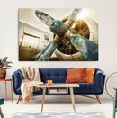 Vintage Airplane Canvas Print by MyGreatCanvas | Canvas Wall Art Prints | Photo Prints & Wall Decor