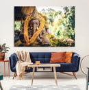 Hinduism Statue Wall Art Canvas Print