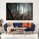 Dark Family and Tree Wall Art Canvas Print by MyGreatCanvas | Canvas Wall Art Prints | Photo Prints & Wall Decor