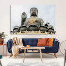 Buddha Statue Wall Art Canvas Print