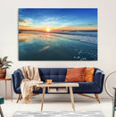 Blue Sky and Beach Wall Art Canvas Print by MyGreatCanvas | Canvas Wall Art Prints | Photo Prints & Wall Decor
