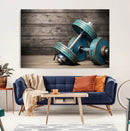 Dambell and Sport Wall Art Canvas Print by MyGreatCanvas | Canvas Wall Art Prints | Photo Prints & Wall Decor