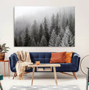 Big Foggy Forest and Misty Trees Forest Wall Art Canvas by MyGreatCanvas | Canvas Wall Art Prints | Photo Prints & Wall Decor