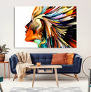 Profile Colors Canvas Print by MyGreatCanvas | Canvas Wall Art Prints | Photo Prints & Wall Decor