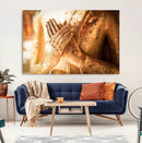 Buddha Statue Hands Wall Art Canvas Print by MyGreatCanvas | Canvas Wall Art Prints | Photo Prints & Wall Decor