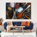 Spices and Seasonings Canvas Wall Art – Colorful Triptych by MyGreatCanvas | Canvas Wall Art Prints | Photo Prints & Wall Decor