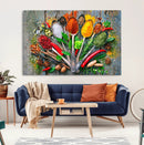Spoonful of Spices Cooking Wall Art Canvas Print - Vibrant by MyGreatCanvas | Canvas Wall Art Prints | Photo Prints & Wall Decor