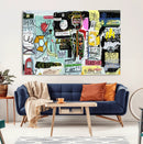 Graffiti Wall Art – Colorful Urban Street Canvas Print, by MyGreatCanvas | Canvas Wall Art Prints | Photo Prints & Wall Decor
