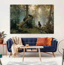 Grizzly Bear Cubs Wall Art Canvas Print by MyGreatCanvas | Canvas Wall Art Prints | Photo Prints & Wall Decor