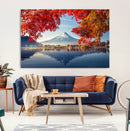 Mount Fuji Canvas Wall Art Japan Autumn Mountain Canvas