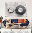 Vintage Cassette Tape Canvas Wall Art - Inspirational 'Life by MyGreatCanvas | Canvas Wall Art Prints | Photo Prints & Wall Decor