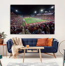 Mississippi State Bulldogs Stadium Wall Art Canvas Print –
