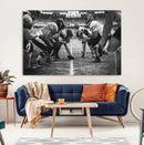 American Football Wall Art Canvas Print Framed Stadium Sport by MyGreatCanvas | Canvas Wall Art Prints | Photo Prints & Wall Decor