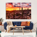 Arizona Desert Print, Western Cowboy Wall Art Print by MyGreatCanvas | Canvas Wall Art Prints | Photo Prints & Wall Decor