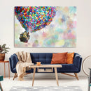 Up Pixar Poster, Look Up Pixar Wall Art, Up Pixar Canvas,