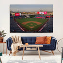 Los Angeles Angels Baseball Canvas Print - Anaheim Angel