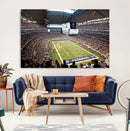 Dallas Cowboys Football Team Print - Arlington AT&T Stadium by MyGreatCanvas | Canvas Wall Art Prints | Photo Prints & Wall Decor