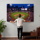 St. Louis Cardinals Baseball Team Print - Busch Stadium Wall