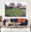 New York Mets Baseball Team Print - Citi Field Baseball by MyGreatCanvas | Canvas Wall Art Prints | Photo Prints & Wall Decor