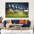Columbus Crew Stadium Match Triple Canvas Wall Art - Dynamic