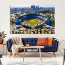 Los Angeles Dodgers Dodger Stadium Wall Art Canvas Print -
