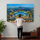 Los Angeles Dodgers Wall Art Canvas, Dodger Stadium Wall Art